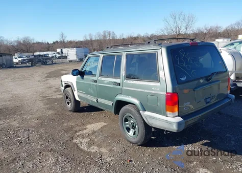 2000 Jeep Cherokee Sport из США, поврежденный, VIN 1J4FF48SXYL147534